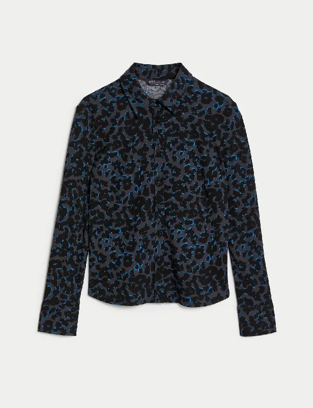 Jersey Animal Print Shirt