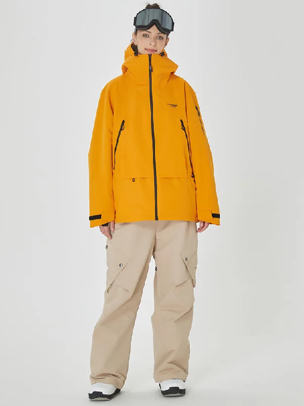 Women's Mountain Breaker Anorak Jacket with Swag Cargo Snowboard Pants