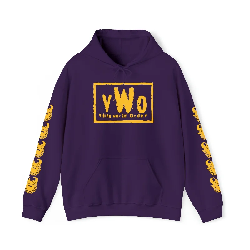 Unisex Heavy Blend™ Hooded Sweatshirt - VWO (Framed) + Game Day Helmet (Sleeves)