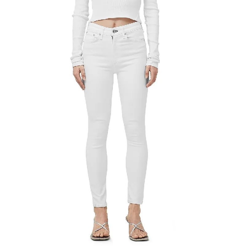 Rag & Bone Womens Nina High Rise Stretch Skinny Jeans