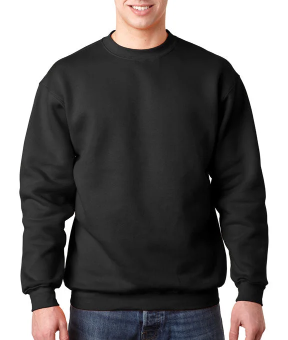 1102 - Bayside Adult Crew Neck Fleece Sweatshirt