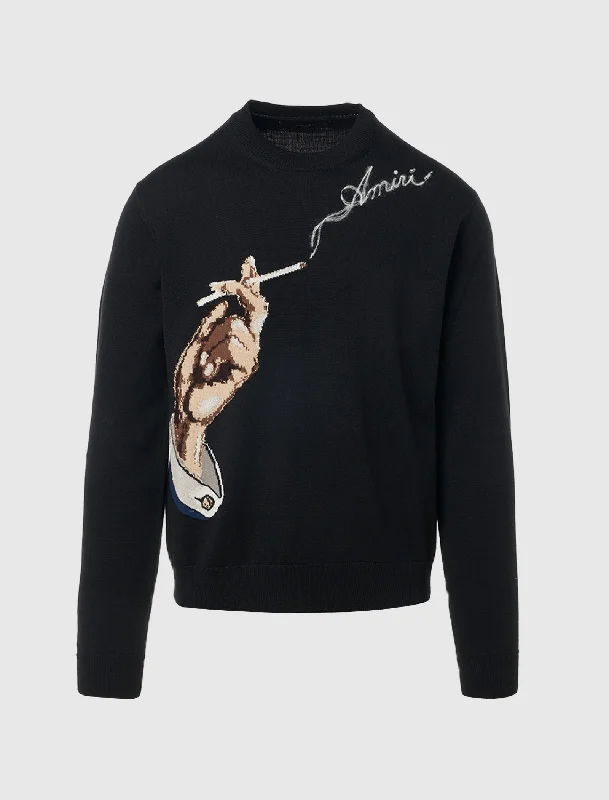 SMOKE CREWNECK