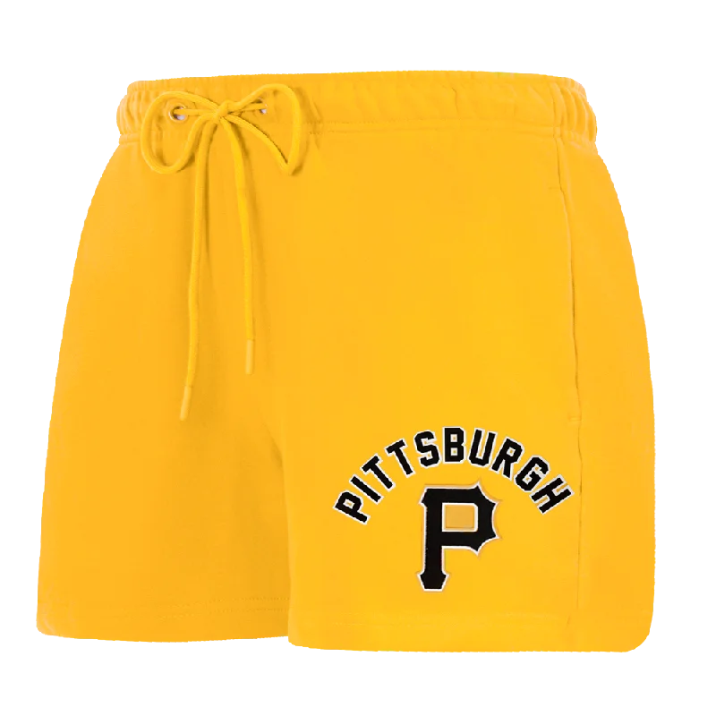 MLB PITTSBURGH PIRATES CLASSIC WOMEN'S SHORT (YELLOW)