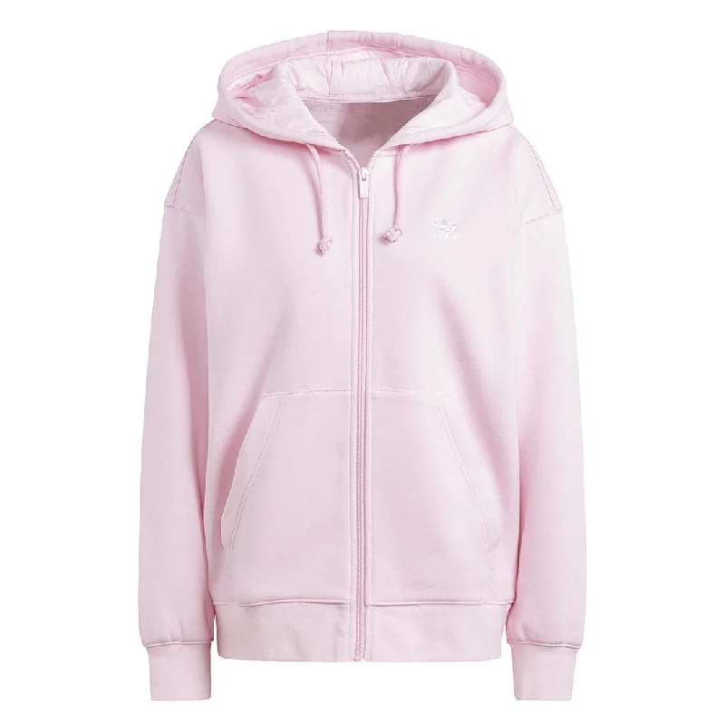 adidas - Women's Essentials Full Zip Boyfriend Hoodie (IK0484)