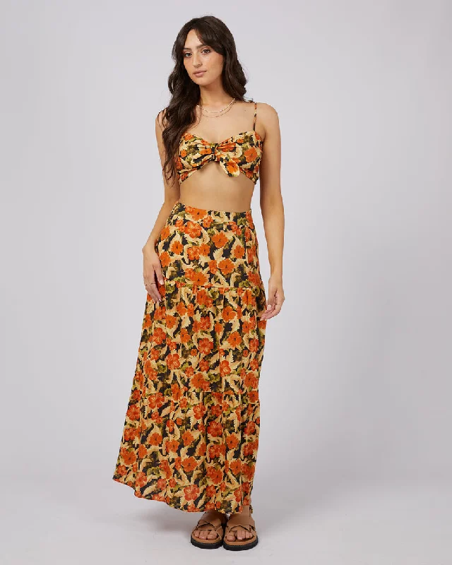 All About Eve Margot Floral Maxi Skirt