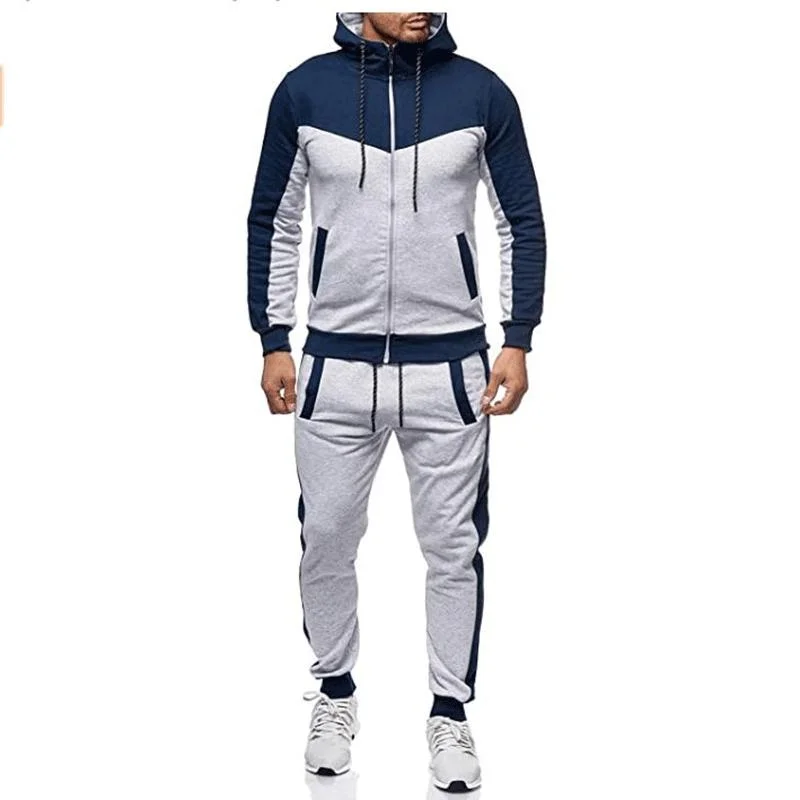 Casual Fall Men Hoodies Sports Suits