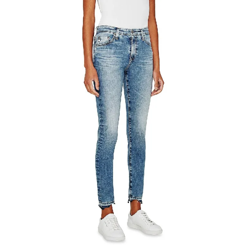 AG Adriano Goldschmied Womens Farrah High Rise Ankle Skinny Jeans