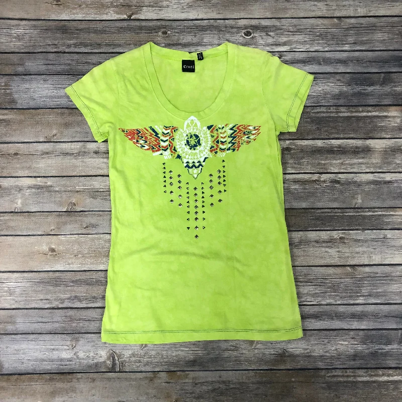 Lime Green Thunderbird Short Sleeve Shirt