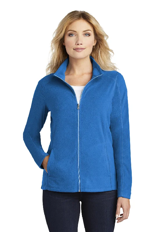 Port Authority Womens Pill Resistant Microfleece Full Zip Jacket - Light Royal Blue