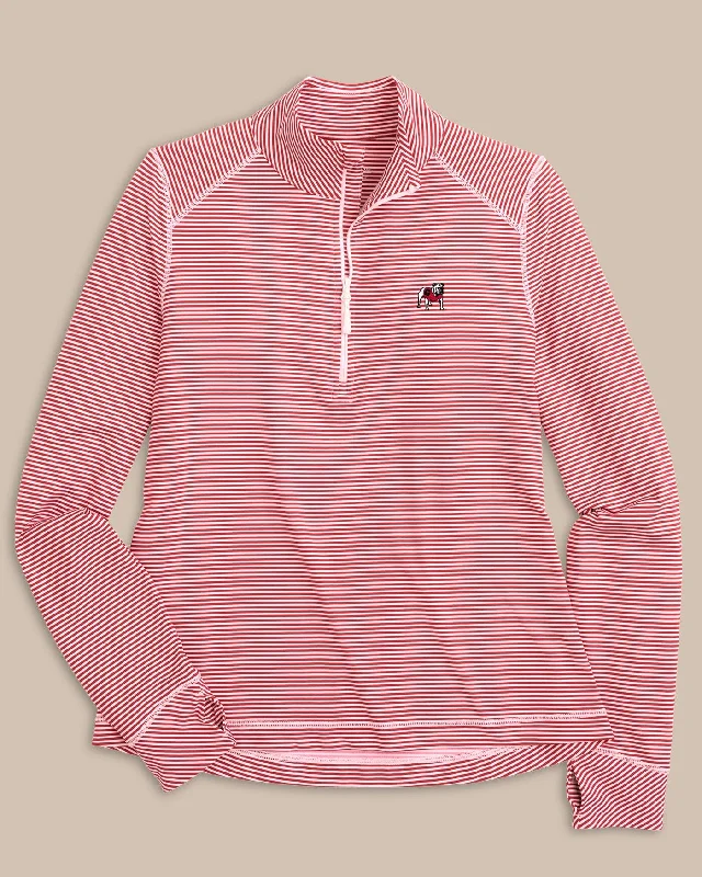 Georgia Bulldogs Runaround Quarter Zip Pull Over