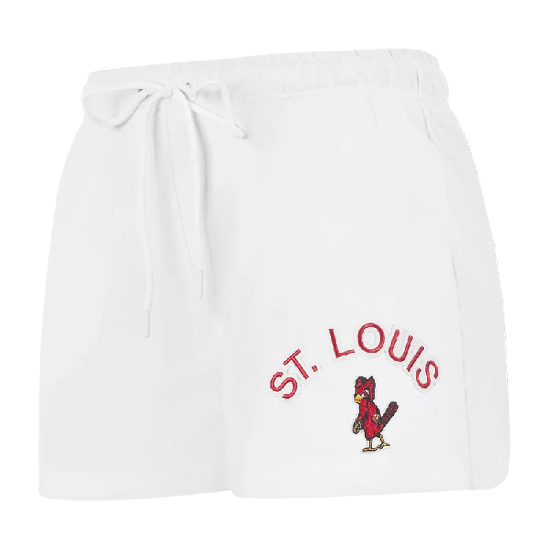 MLB ST. LOUIS CARDINALS CLASSIC WOMEN'S SHORT (WHITE)