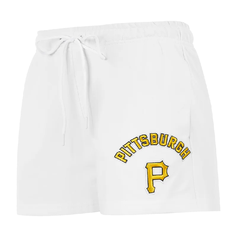 MLB PITTSBURGH PIRATES CLASSIC WOMEN'S SHORT (WHITE)