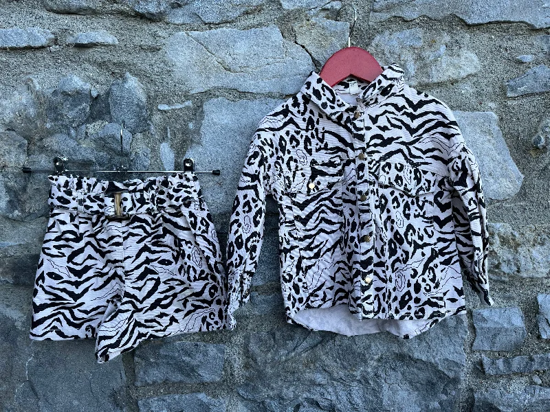 Zebra denim set   2-3y (92-98cm)