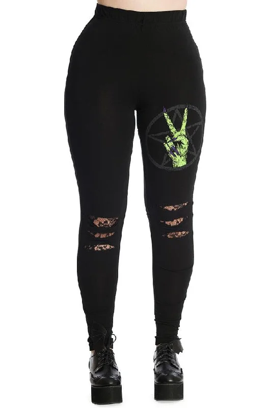 Zombie Hand Leggings