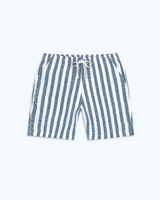 Alex Crane Big Wave Striped Bo Short