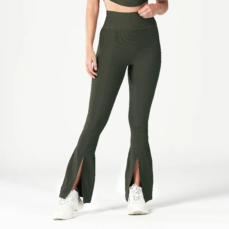 Code Flare It Up Leggings - Khaki