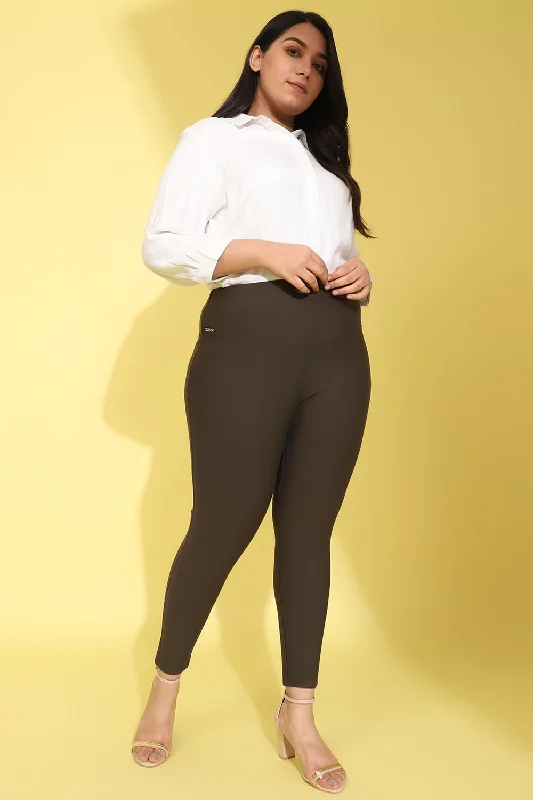 Olive Essential Tummy Shaper Jegging