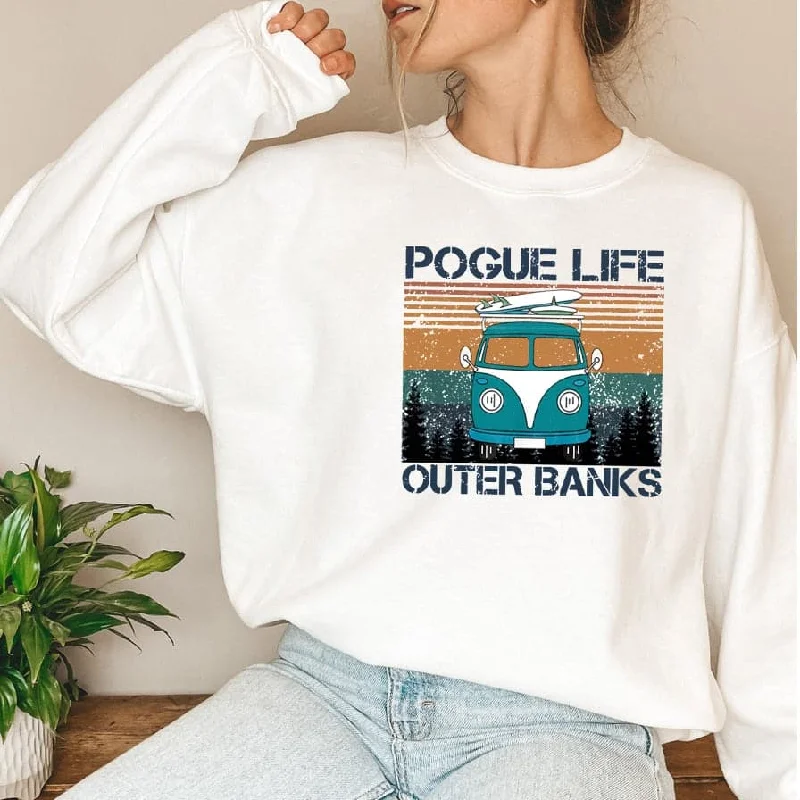 DressBetty - Pogue Life Pattern Vintage Carolina Retro Hoodies