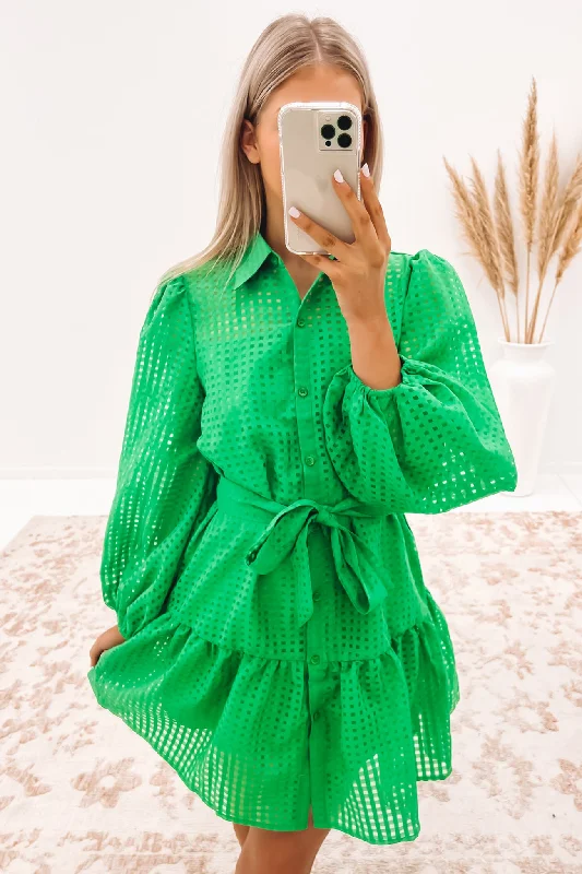 Grayce Mini Dress Green