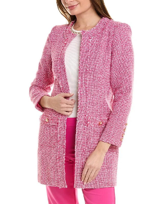 Nanette Nanette Lepore Tweed Coat