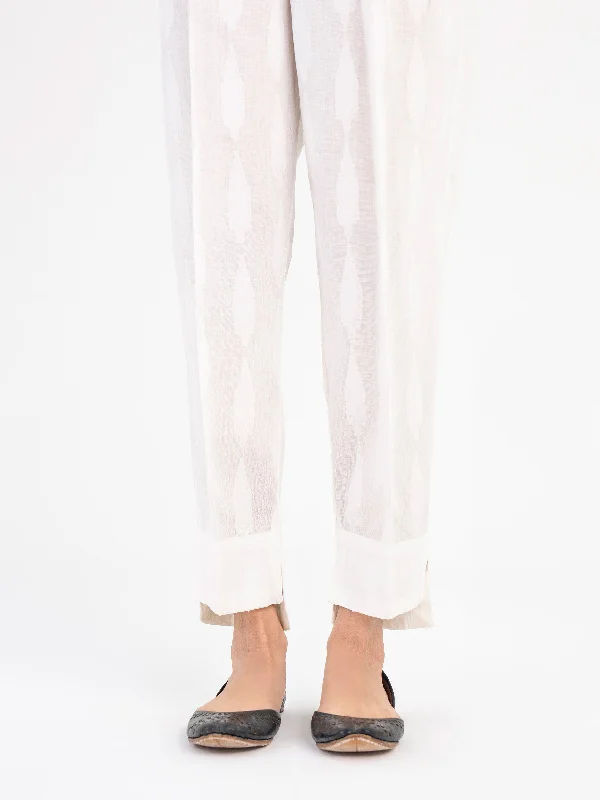 Dyed Self Jacquard Trouser(Pret)