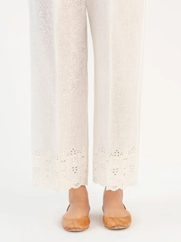 Embroidered Khaddar Trouser(Pret)