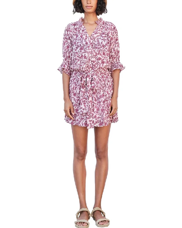 SUNDRY Tie Mini Dress