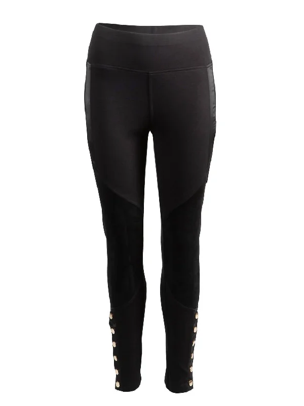 Taia Legging Pants In Black